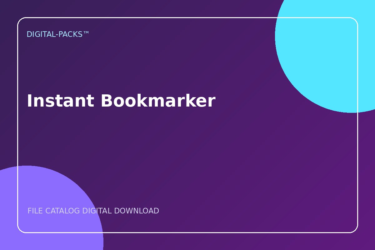 Instant Bookmarker