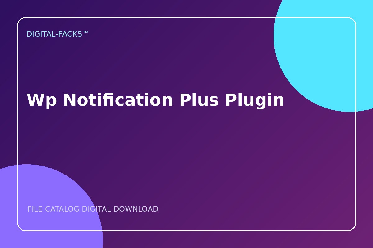 Wp Notification Plus Plugin