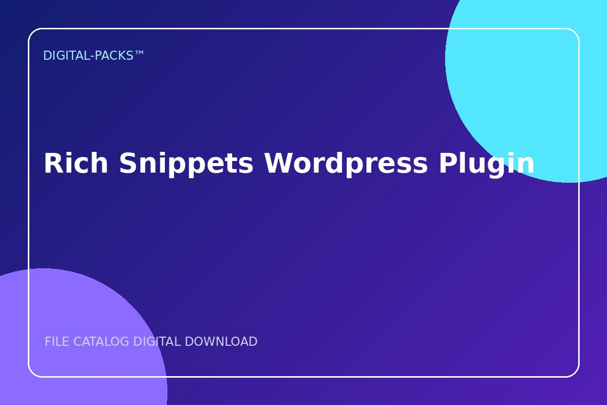 Rich Snippets WordPress Plugin