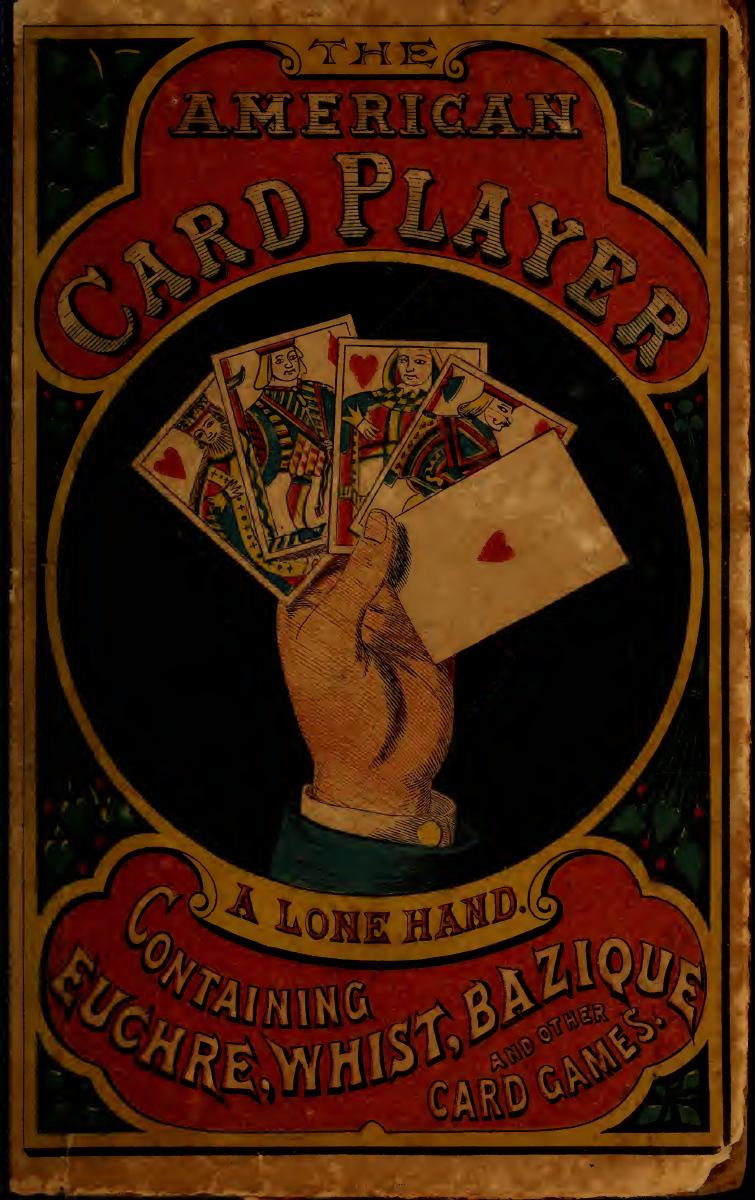 The American Card Player By W. B. Dick (1866)